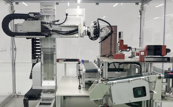 直交型6軸ロボット デモ機